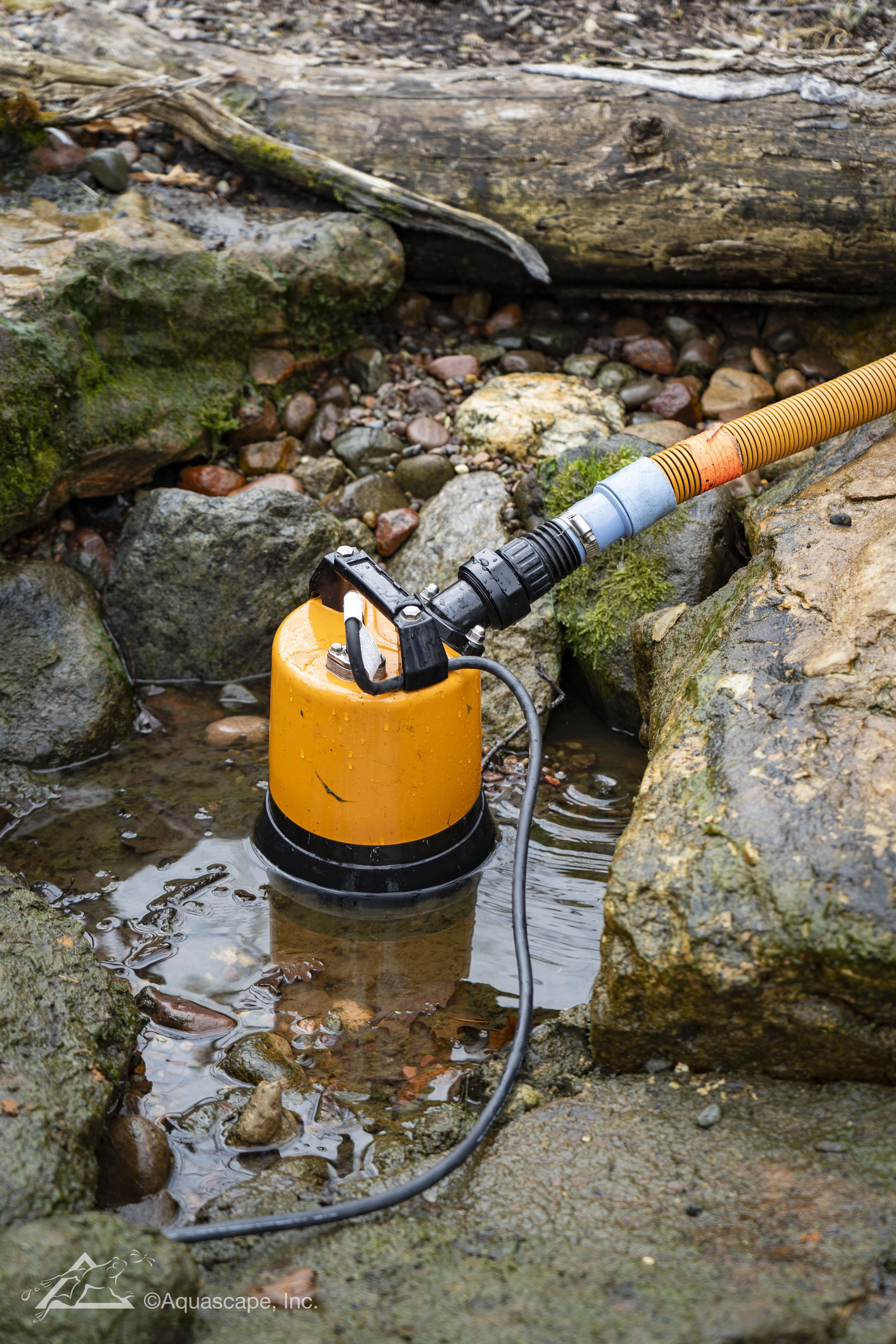 Cleanout pump in action